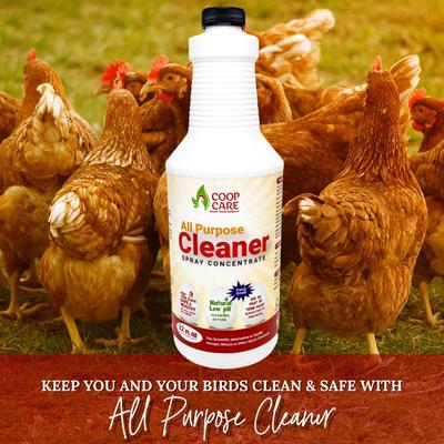 Show full view: Coop Care All Purpose Cleaner Spray Concentrate Chicken Coop Cleaner, 32-fl oz bottle slide 5 of 5