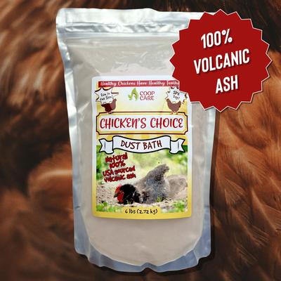 Show full view: Coop Care Chicken's Choice Natural Volcanic Ash Chicken Dust Bath, 6-lb bag slide 4 of 11