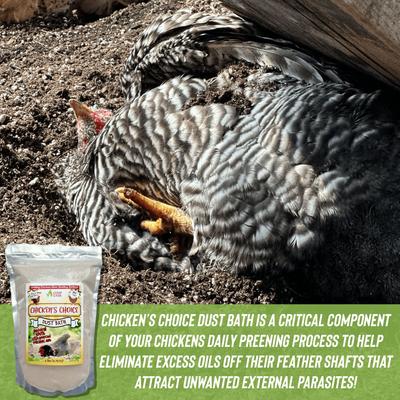 Show full view: Coop Care Chicken's Choice Natural Volcanic Ash Chicken Dust Bath, 6-lb bag slide 8 of 11