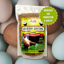 Coop Care Healthy Greens Wheatgrass Fodder Chicken Feed, 16-oz pouch slide 2 of 8