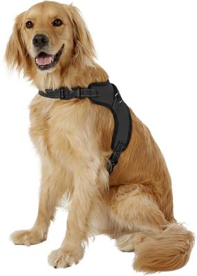 Show full view: Copatchy No-Pull Reflective Adjustable Dog Harness, Black, X-Large slide 3 of 10