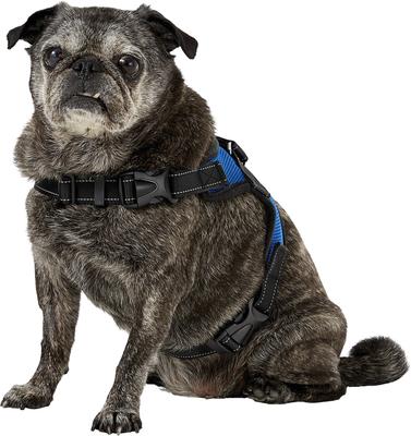 Show full view: Copatchy No-Pull Reflective Adjustable Dog Harness, Blue, Medium slide 4 of 11