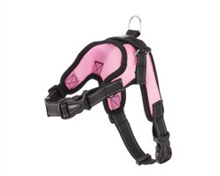 Copatchy No-Pull Reflective Adjustable Dog Harness, Pink, Medium