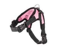 Copatchy No-Pull Reflective Adjustable Dog Harness, Pink, Small