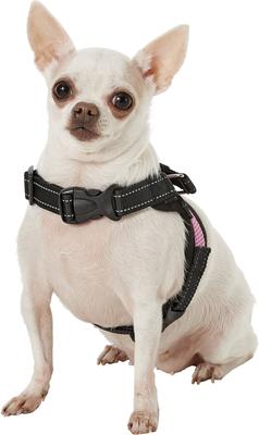 Show full view: Copatchy No-Pull Reflective Adjustable Dog Harness, Pink, X-Small slide 3 of 9