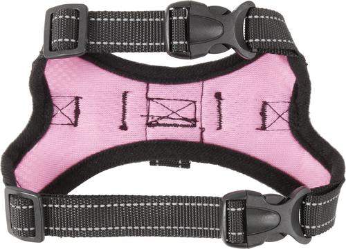 Show full view: Copatchy No-Pull Reflective Adjustable Dog Harness, Pink, X-Small slide 6 of 9