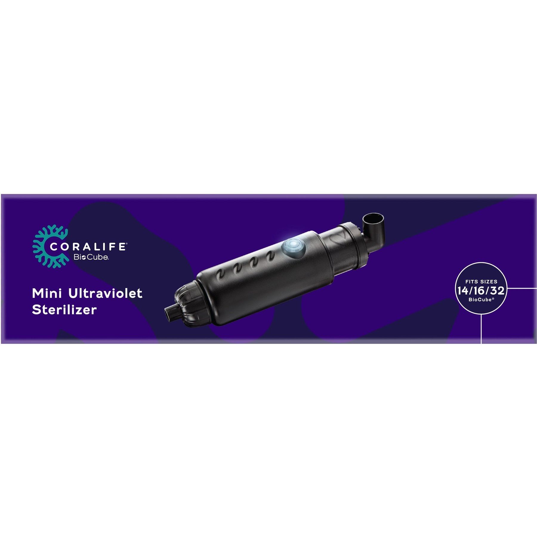 Coralife BioCube Aquarium Mini Ultraviolet Sterilizer