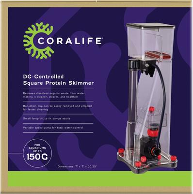 Show full view: Coralife DC-Controlled Square 150G Fish Protein Skimmer slide 1 of 7