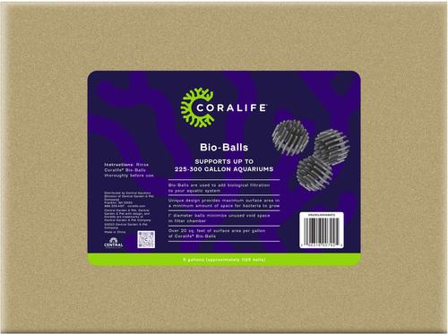 Show full view: Coralife Filter Bio Balls Fish Salt Minerals, 5 gallons slide 1 of 4