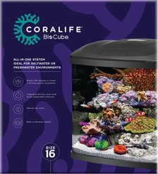 Coralife LED BioCube Aquarium Kit, 16-gal