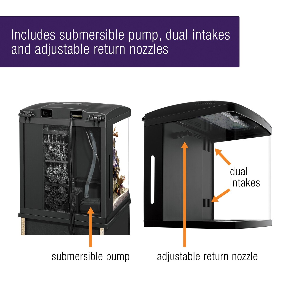 CORALIFE LED BioCube Aquarium Kit, 16-gal - Chewy.com