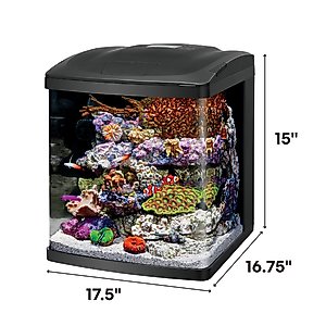Coralife LED BioCube Aquarium Kit, 16-gal