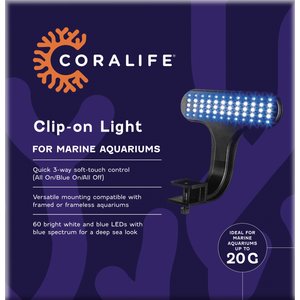 Coralife Marine Aquarium Clip-On LED Light