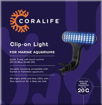 Show full view: Coralife Marine Aquarium Clip-On LED Light slide 1 of 10