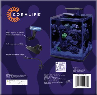 Show full view: Coralife Marine Aquarium Clip-On LED Light slide 3 of 10