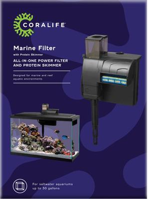 Show full view: Coralife Marine Aquarium Filter & Protein Skimmer, 30-gal slide 6 of 9