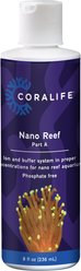 Coralife Nano Reef Part A/B Supplement for Marine Invertebrates, 8-fl oz bottle