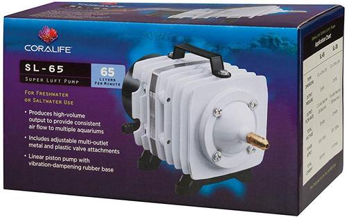 Show full view: Coralife Super Luft Air SL-65 Aquarium Pump slide 1 of 5