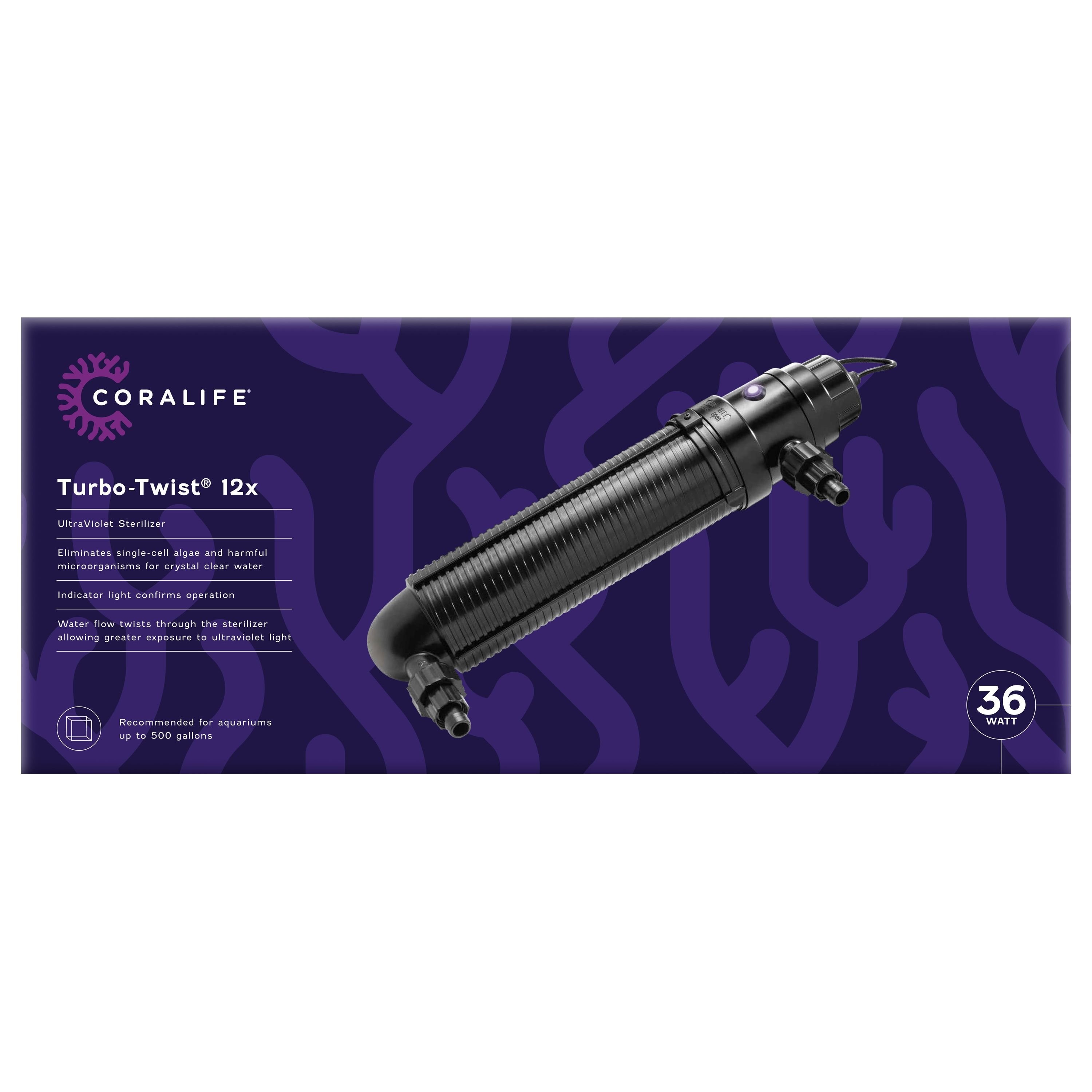 Turbo-Twist Ultraviolet Sterilizer