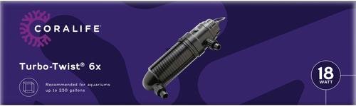 Show full view: Coralife Turbo-Twist Ultraviolet Sterilizer, Size 6X slide 1 of 11