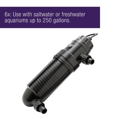 Show full view: Coralife Turbo-Twist Ultraviolet Sterilizer, Size 6X slide 7 of 11