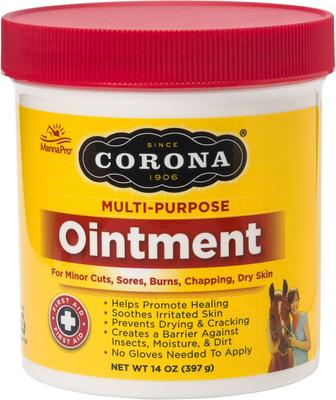 Show full view: Corona Multi-Purpose Horse Wound Care Ointment, 14-oz slide 1 of 2