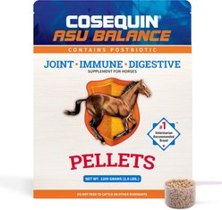 Nutramax Cosequin ASU Balance Joint, Immune & Digestive Health Pellet Supplement for Horses, 1200-gram
