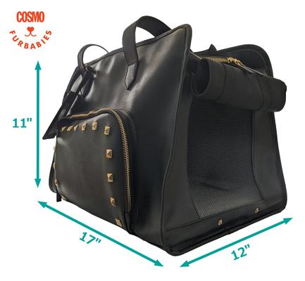 Show full view: Cosmo Furbabies Stylish Dog & Cat Carrier, 17-in slide 5 of 7