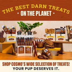 Cosmo's Snack Shack Baked Pork, Duck & Chicken Crunch Bars Dog Natural Chew Treats, 18 count slide 2 of 7