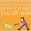 Show in main carousel: Cosmo's Snack Shack Club House Fling N' Fetch Tough Rope Ball Dog Toy, 2.5-in slide 4 of 8
