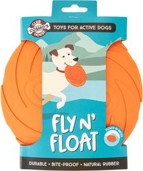 Cosmo's Snack Shack Club House Fly N' Float Tough Disc Dog Toy, 7-in