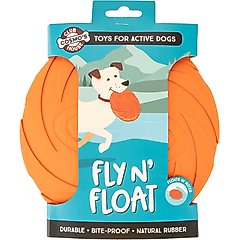 Cosmo's Snack Shack Club House Fly N' Float Tough Disc Dog Toy, 7-in