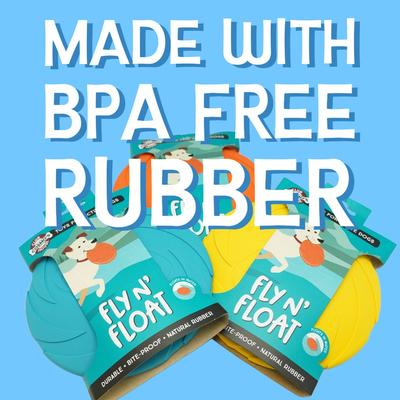 Show full view: Cosmo's Snack Shack Club House Fly N' Float Tough Disc Dog Toy, 7-in slide 8 of 9