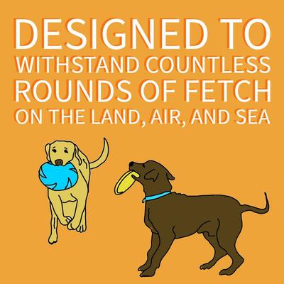 Show full view: Cosmo's Snack Shack Club House Fly N' Float Tough Disc Dog Toy, 7-in slide 5 of 9