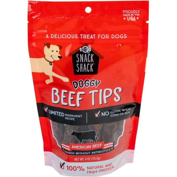 Nature's Pet Club Naturally Smoked Mini Bites Beef Liver Recipe Dog Treats, 6-oz bag