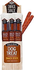 Cosmo's Snack Shack Original Sticks Pork High-Protein Jerky Dog Treats, 24 count