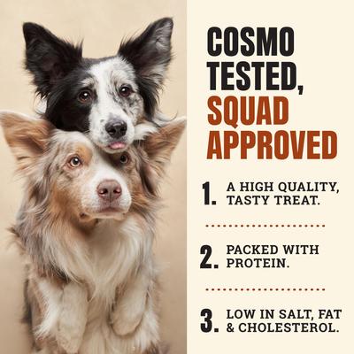 Show full view: Cosmo's Snack Shack Original Sticks Pork High-Protein Jerky Dog Treats, 24 count slide 5 of 9