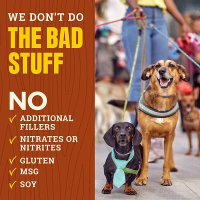 Show full view: Cosmo's Snack Shack Original Sticks Pork High-Protein Jerky Dog Treats, 24 count slide 7 of 9