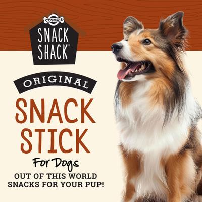 Show full view: Cosmo's Snack Shack Original Sticks Pork High-Protein Jerky Dog Treats, 24 count slide 3 of 9