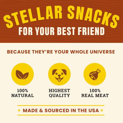 Show full view: Cosmo's Snack Shack Real Meat Beef High-Protein Jerky Dog Treats, 2 count, case of 18 slide 6 of 10