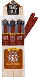 Cosmo's Snack Shack Savory Sticks Pork Barbecue High-Protein Jerky Dog Treats, 24 count