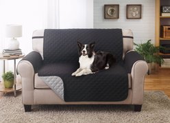 Couch Guard Love Seat Furniture Protector, Black Gray slide 1 of 2