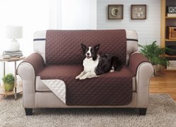 Couch Guard Love Seat Furniture Protector, Chocolate Tan