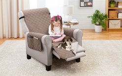 Couch Guard Recliner Furniture Protector, Taupe Beige