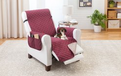 Couch Guard Recliner Furniture Protector, Wine Mocha
