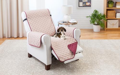 Show full view: Couch Guard Recliner Furniture Protector, Wine Mocha slide 3 of 3