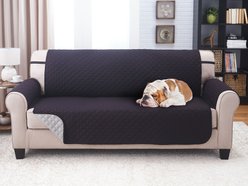 Couch Guard Sofa Furniture Protector, Black Gray, X-Large