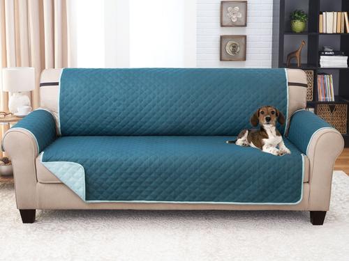 Show full view: Couch Guard Sofa Furniture Protector, Jade Teal, X-Large slide 3 of 4