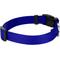 Show in main carousel: Country Brook Petz Everyday Nylon Dog Collar, Bright Royal Blue, Small: 11 to 13-in neck, 3/4-in wide slide 5 of 7