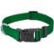 Show in main carousel: Country Brook Petz Everyday Nylon Dog Collar, Christmas Green, Medium: 13 to 16-in neck, 3/4-in wide slide 1 of 8
